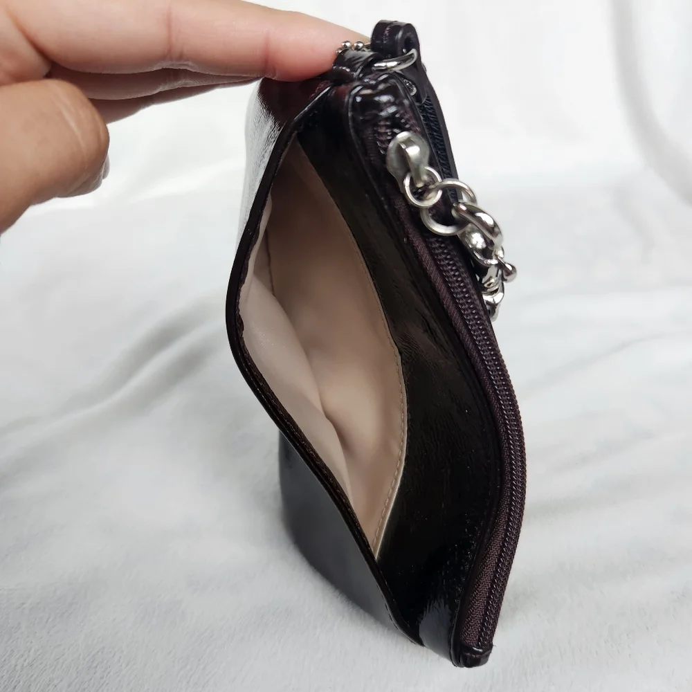 Coach Wristlet Leather Mahogany F47782 - Picture 5 of 8